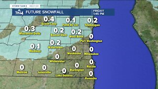 Thursday warms up slightly to lower 50s, cold front moves in tonight