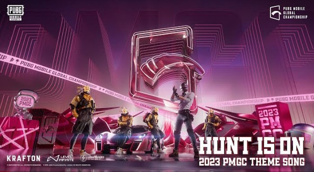 2023 PMGC Theme Song 'HUNT IS ON' Music Video PUBG MOBILE ESPORTS