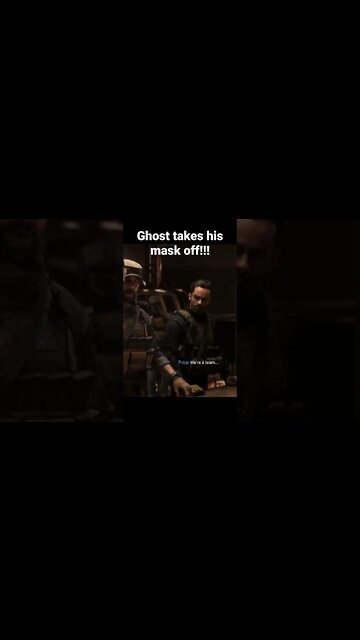 Ghost takes his mask off!!! EPIC campaign scene!!!💀 #CallofDuty #MW2