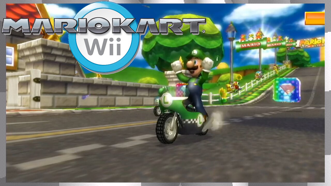 Mariokart Wii Flower Cup 100cc "Luigi's Clean Sweep"