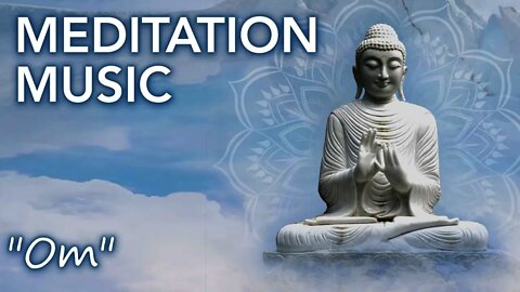 Mantra Om sung with Tibetan Singing Bowls - music for meditation, yoga and focus