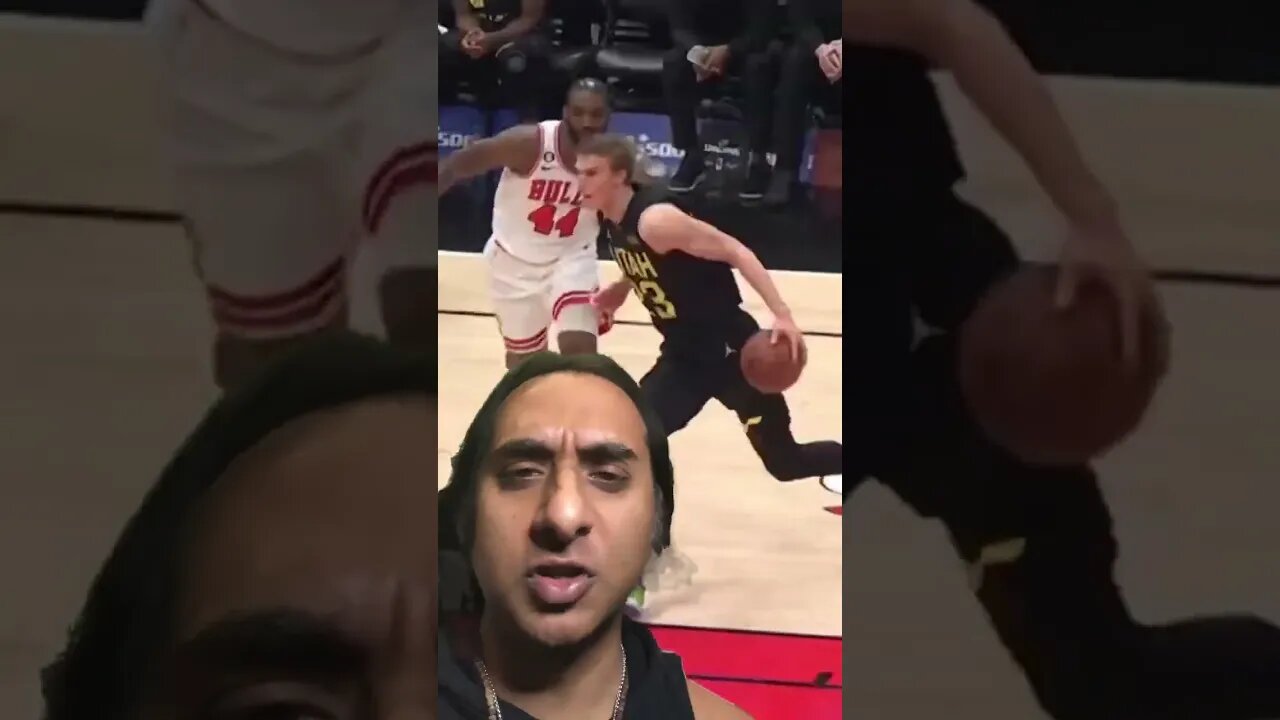 🏀 Lauri Markkanen Super Dunk Jazz Bulls NBA #nbahighlights #nba #basketball #dunk #nftarttalk