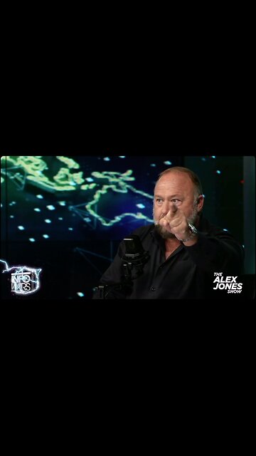 Alex Jones Raging Out On Devil Music