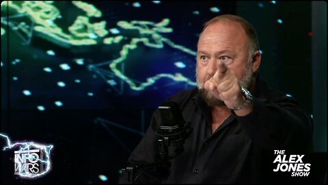 Alex Jones Raging Out On Devil Music