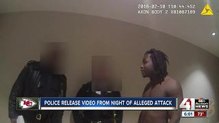 Body cam video released in Kareem Hunt incident