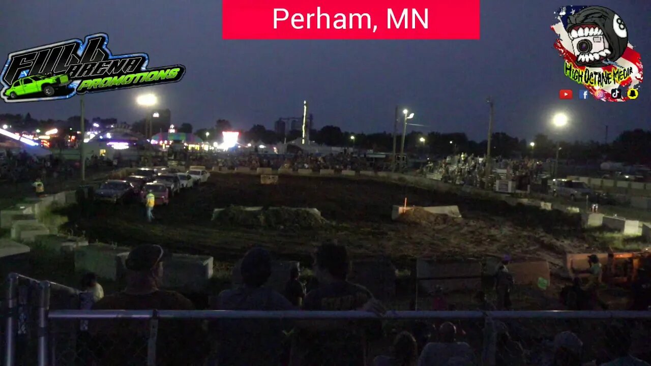 Full Arena - Eve of Destruction - Demolition Derby - Perham, Mn