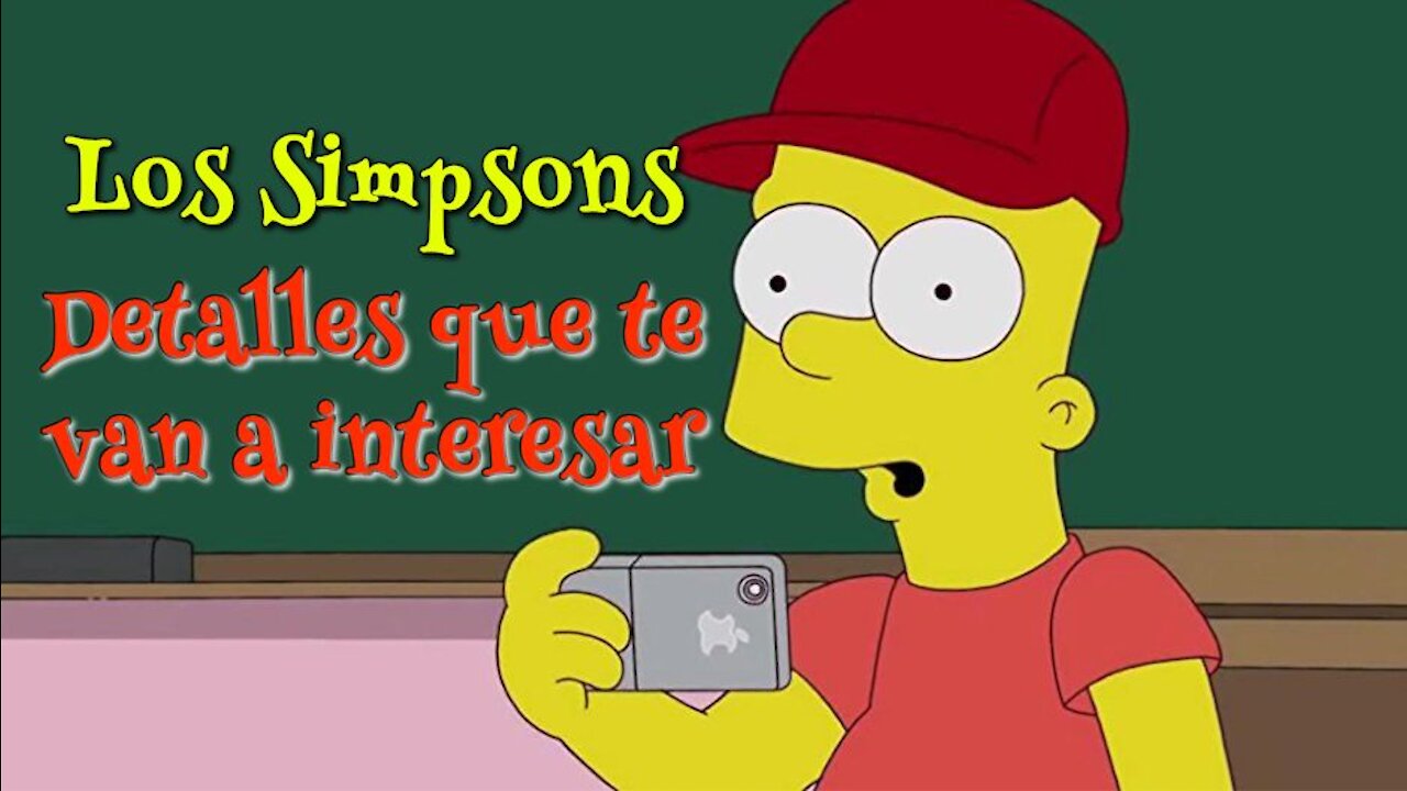 #DETALLES que te gustaria #CONOCER sobre #LOSSIMPSON