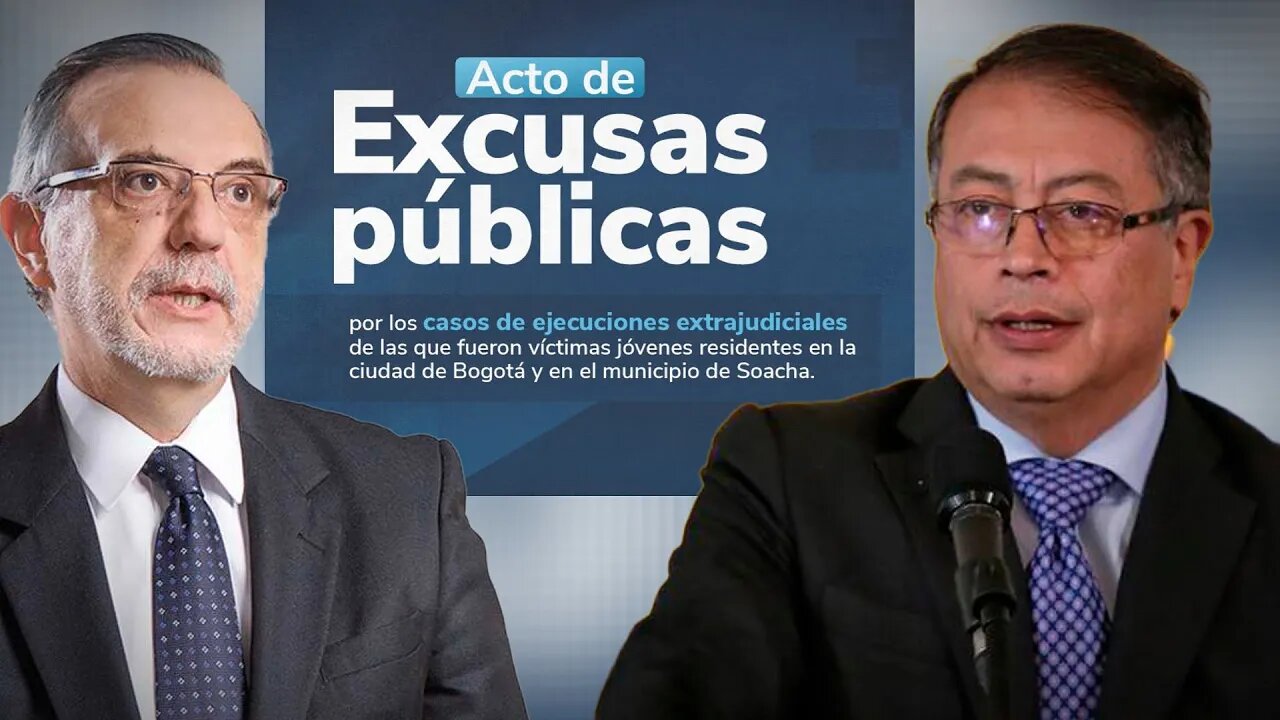 🎥Presidente y MinJusticia en Acto de excusas públicas por ejecuciones extrajudiciales 👇