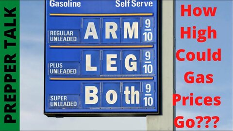 Gas Prices And Food Shortages #gasprices #preppertalk #foodshortage