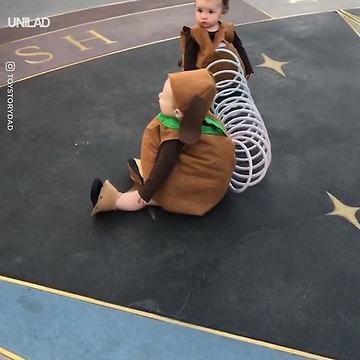 The cutest little slinky dog I've ever seen!! ADORABLE