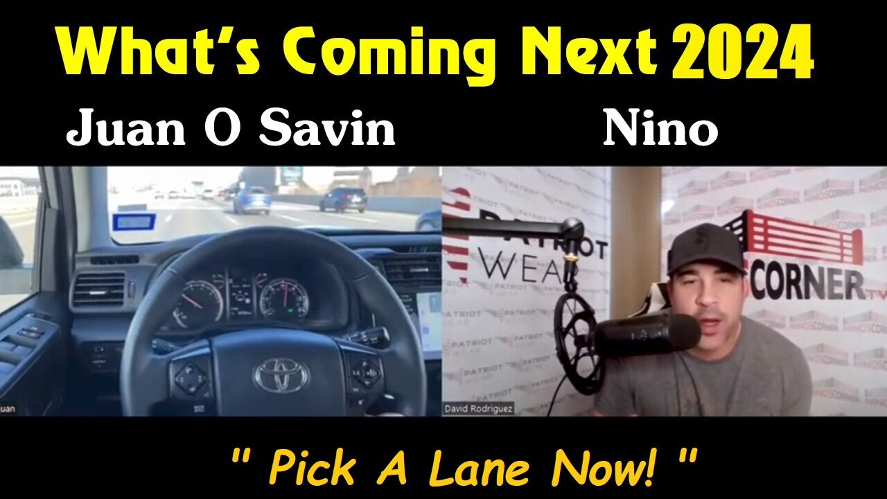 Juan O Savin Update Today Oct 25: "Juan O Savin & David Rodriguez Breaking News "Pick A Lane Now!"