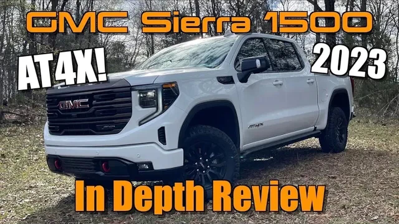 2023 GMC Sierra 1500 AT4X: Start Up, Test Drive & In Depth Review