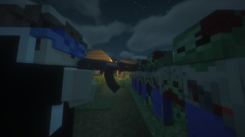 Saving This Village From A ZOMBIE INVASION!