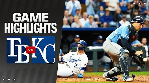 Rays vs. Royals Game Highlights (7-4-24) - MLB Highlights