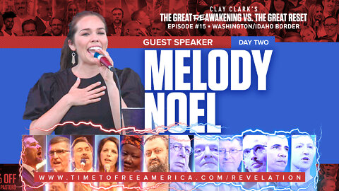 Melody Noel | Singing of the National Anthem | ReAwaken America Tour Idaho