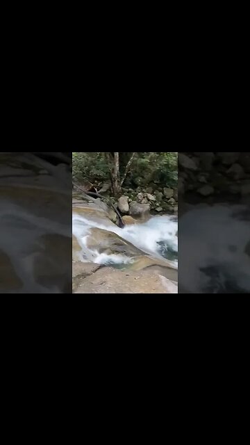 Crystal clear waterfall #nature #vanlife #waterfall #nomad