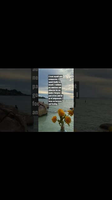 I treat myself with compassion 💖♥️ #youtubeshorts #shortvideo