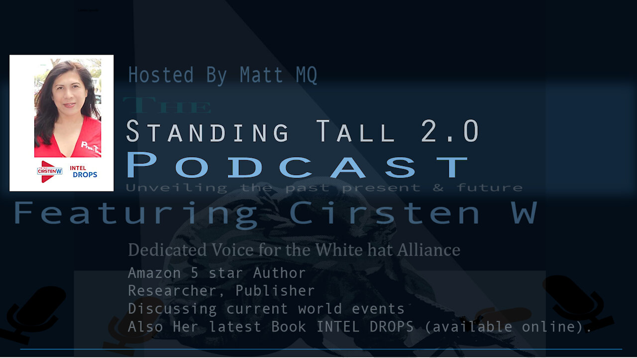 Standing Tall Podcast - Cirsten W discussing her book Intel Drops