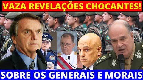 URGENTÍSSIMO JORNALISTA VAZA INFORMAÇÕES CHOANTES SOBRE GENERAIS E ALEXANDRE INACREDITAVEL E 9 SERÁ