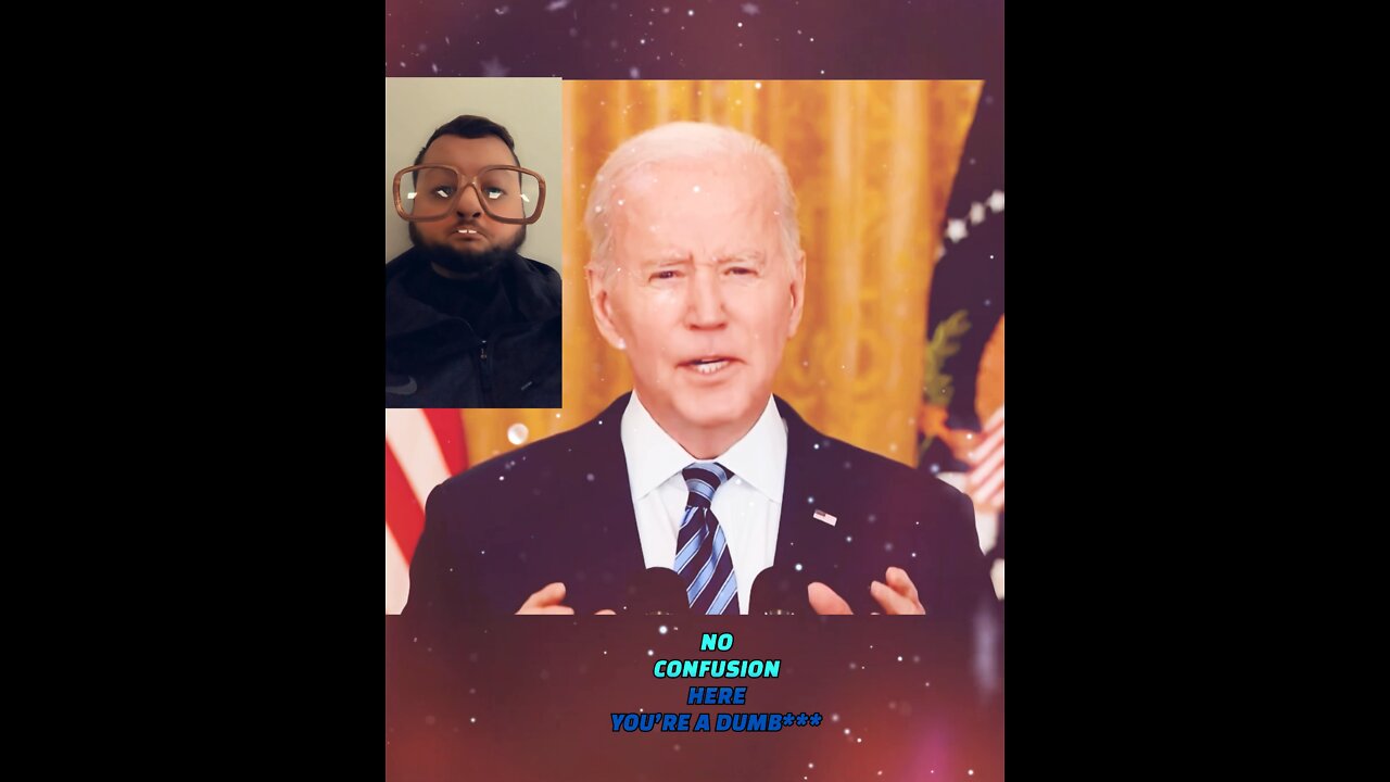 THERE’S NO CONFUSION BIDEN!