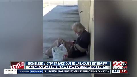 Homeless man attacked in viral video speaks out