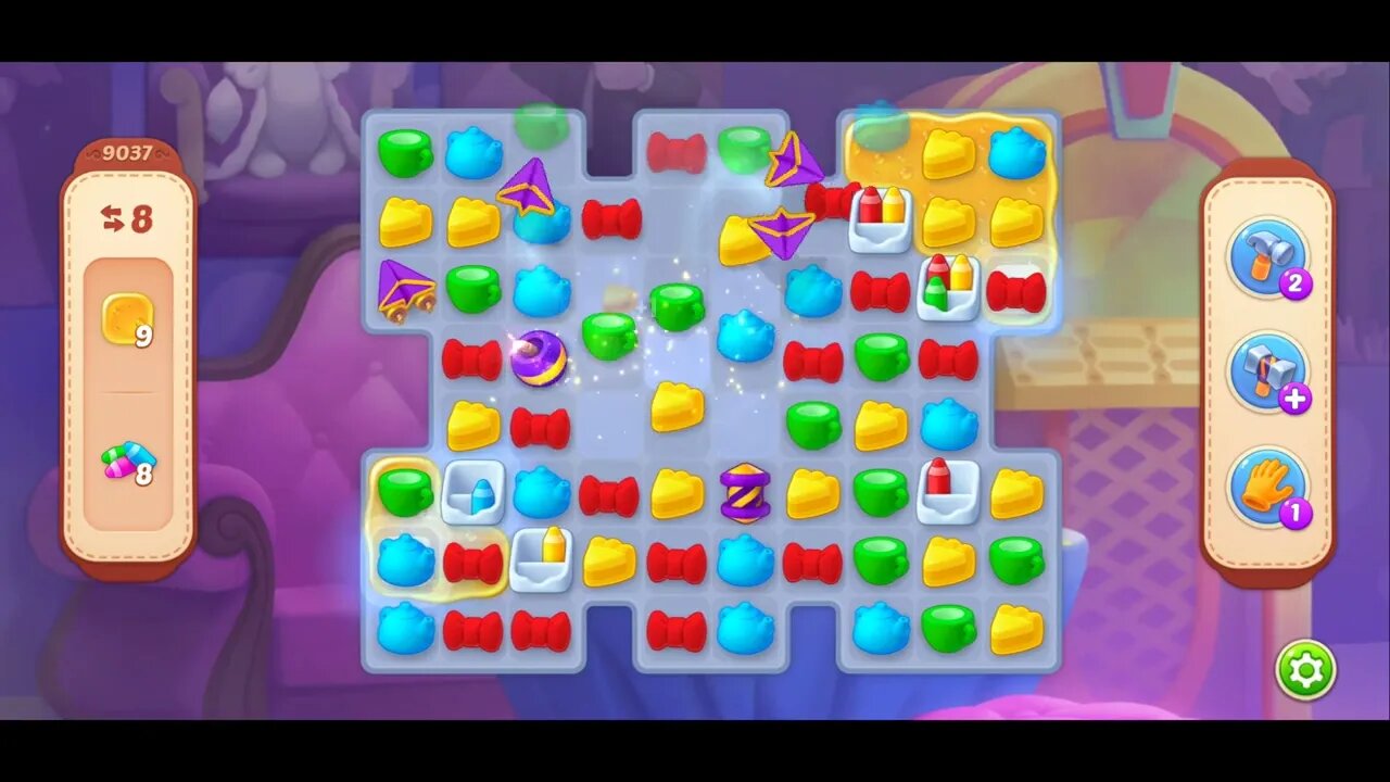 Playrix Homescapes Gameplay Walkthrough Level 9037