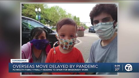 Overseas move delayed by the pandemic