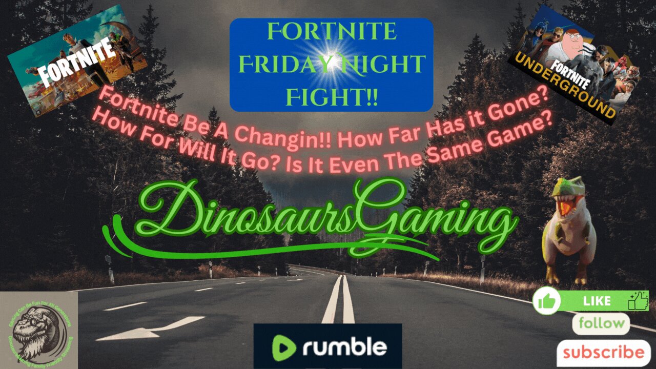 Goal of 150 Followers. Join the Party!!! Friday Night Fortnite Gaming on DinosaursGaming