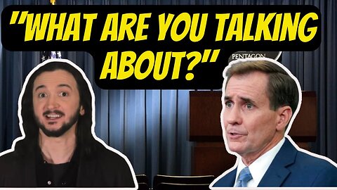 US Gov Spokesman Speechless By This Question