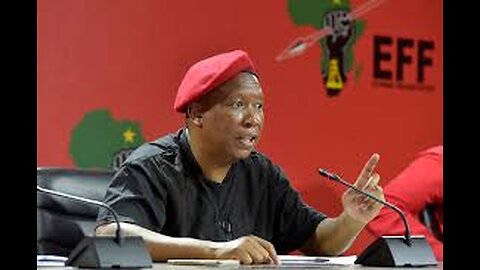 CIC Julius Malema Addresses EFF 10th Anniversary Closing Press Conference.