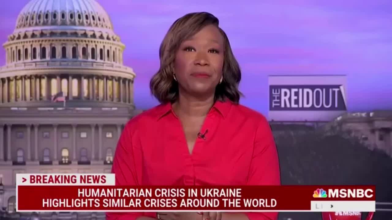 Joy Reid: World Paying Attention To Ukraine Because It's A 'White ... Christian Nation'