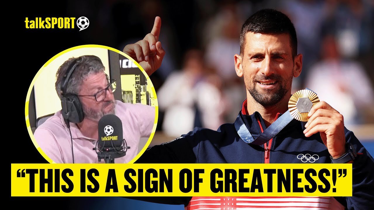 Stelling & Townsend REACT To Novak Djokovic Completing The GOLDEN SLAM At Paris 2024! 🥇🎾 | NE