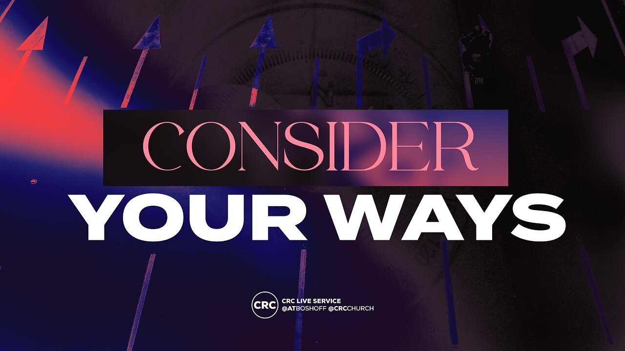 Consider Your Ways | Pastor At Boshoff | 4 August 2024 AM