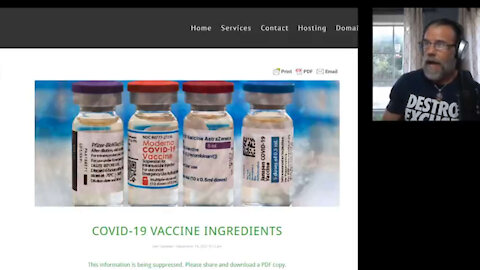 MUST SEE! VACCINE INGREDIENT LIST IDENTIFIED & EXPOSED!! GUESS WHAT’S IN EVERY ONE