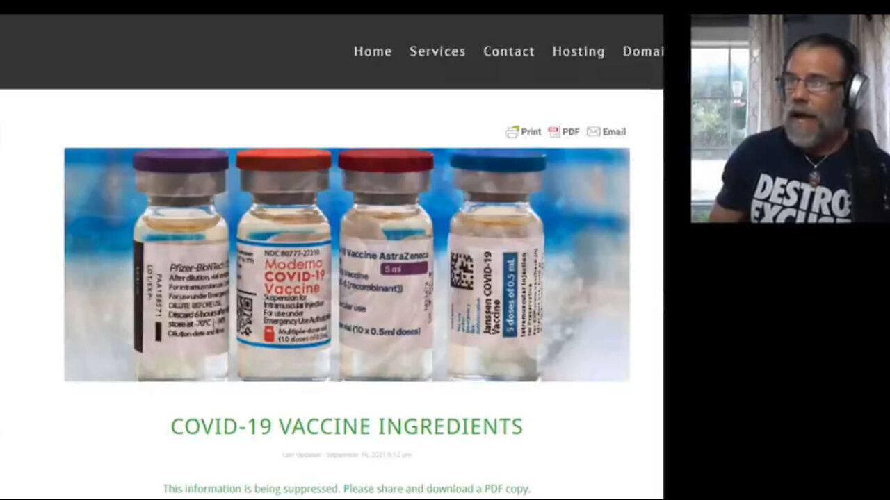 MUST SEE! VACCINE INGREDIENT LIST IDENTIFIED & EXPOSED!! GUESS WHAT’S IN EVERY ONE