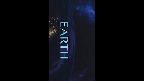 Earth animated video