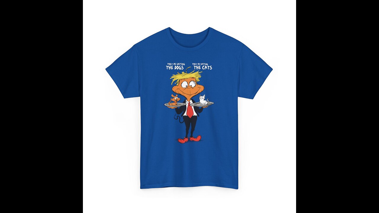 They're Eating The Dogs and Cats" Dr. Seuss T-shirt! 👕