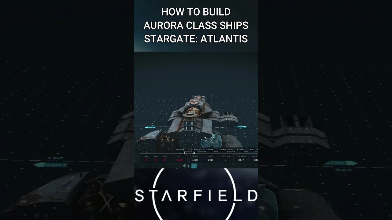 Aurora Class Battleship from Stargate Atlantis
