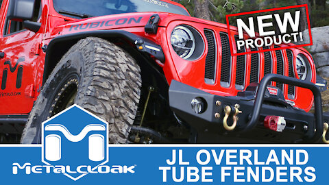 Introducing MetalCloak's Overland Front & Rear Tube Fenders for the JL Wrangler