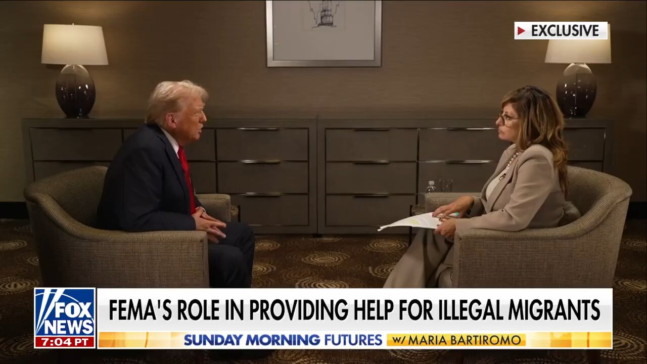 Maria Bartiromo's interview with President Donald Trump