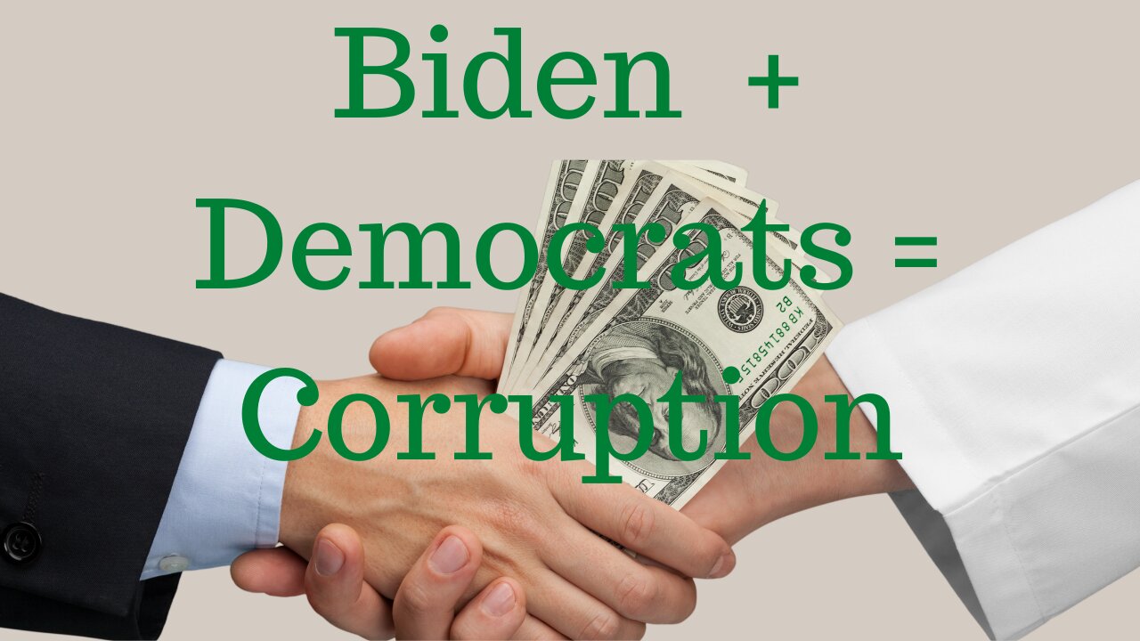 The Democrats Are A Model Of Corruption