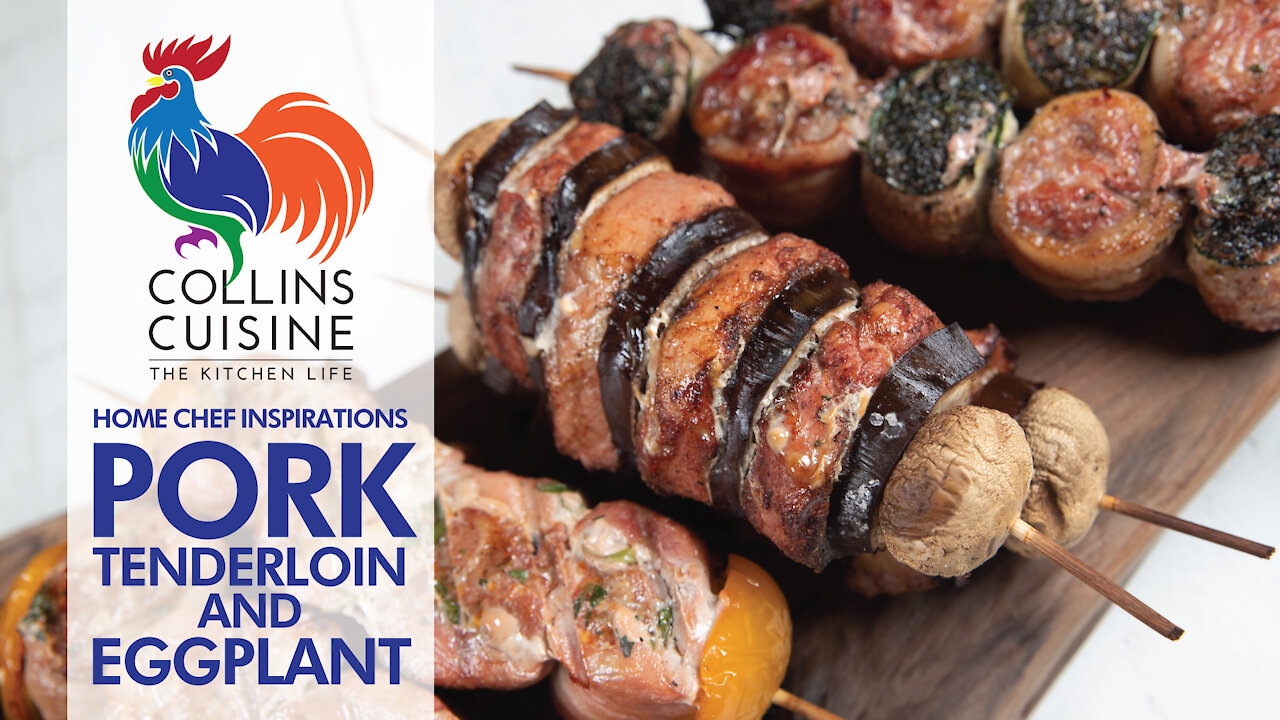 Home Chef Inspirations - Pork Tenderloin and Eggplant with Chef Jonathan Collins