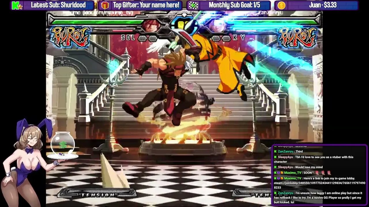 Guilty Gear XX Accent Core Plus R: Try and take the crown