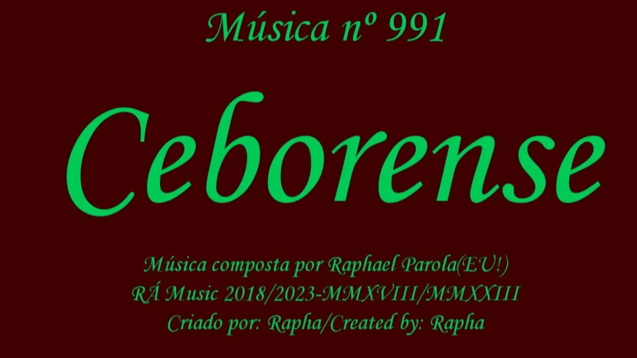 Música nº 991-Ceborense