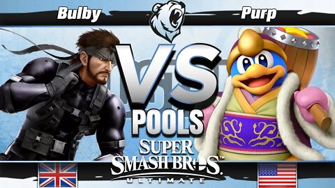 Bulby (Snake) vs. Purp (King Dedede) - Ultimate Pools - Frostbite 2019