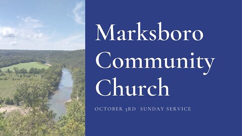 MCC October 3rd Service