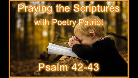 Praying the Scriptures - Psalm 42 and 43