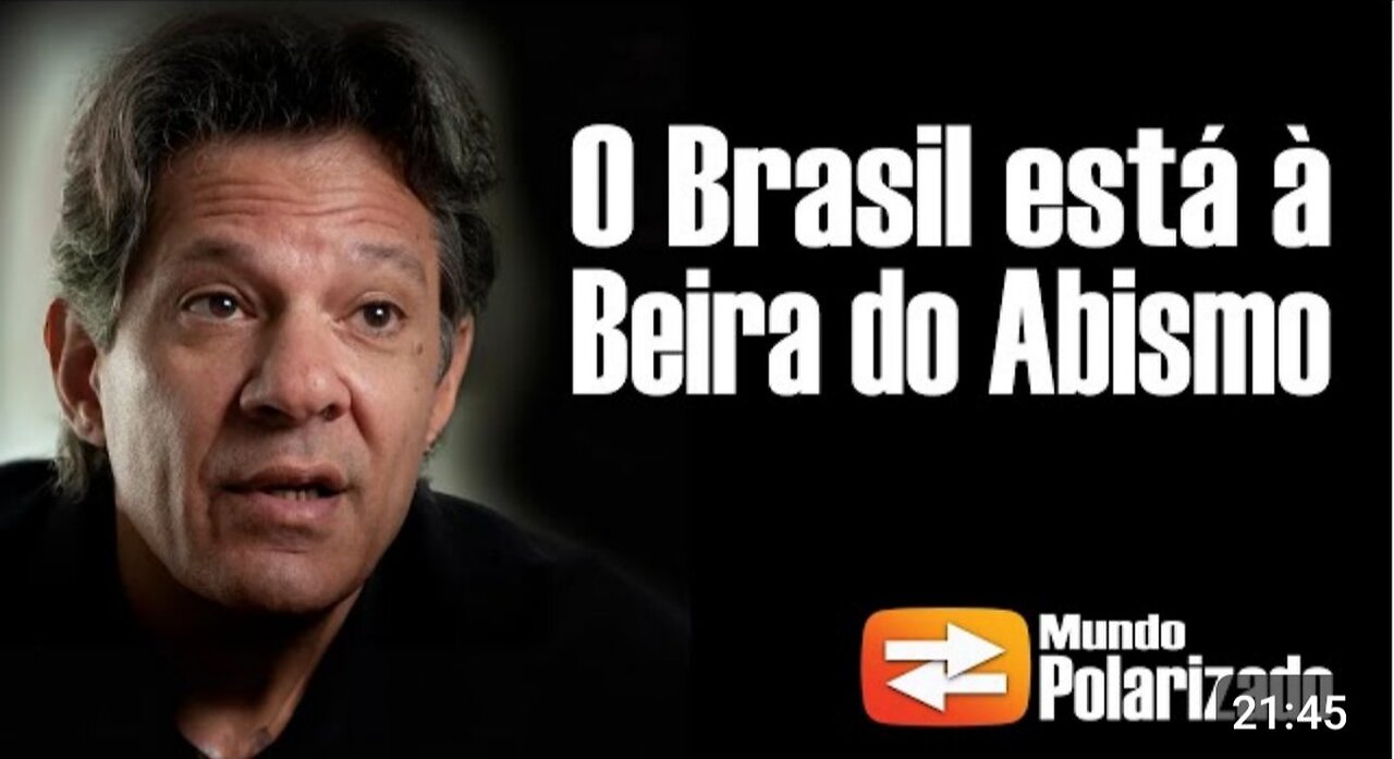 Desastre na Economia! O Brasil está à BEIRA do ABISMO!