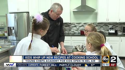 Kids learn to whip up new recipes at Young Chefs Academy