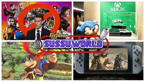 Feedback SussuWorld - Macron vs Games, Sega, Banjo-Kazooie e um Novo Console da Nintendo ??